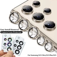 S25Ultra Camera Lens Protector For Samsung S25 Ultra 5G 25Plus(+) Easy Install Removal Back Camera L