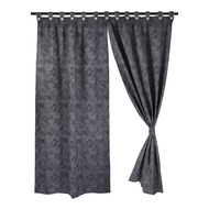 Eurotex Blackout Curtain Block 100% Sunlight 3 Ways Hanging Options (1 Piece) JS611