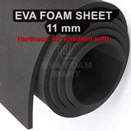 11mm EVA Foam Sheet Cosplay Prop Foams DIY art craft 40 x 80inch / 45.5 x 71inch / Hardness: medium 