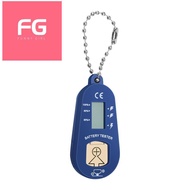 Button Battery Tester, Keychain Pocket Portable and  Battery Tester to Check Remaining Battery Power