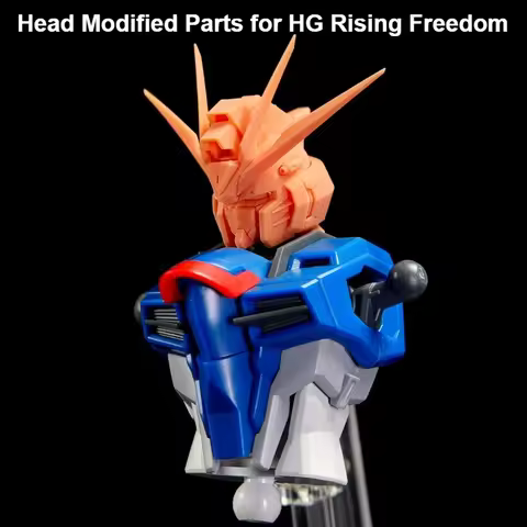 PHOENIX 3D Printing Accessories H-02 Head Modified Parts for HG 1/144 Rising Freedom Model DIY Hobby