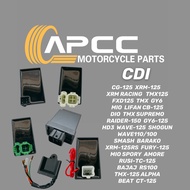 MOTORCYCLE CDI 4/5/6PINS XRM LIFAN WAVE110 XRM125RS SMASH WAVE125 BAJAJ TMX125/FXD125 BARAKO CG125