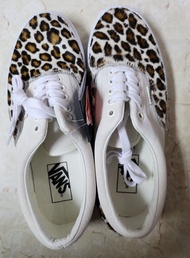 VANS 豹紋圖案布鞋