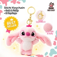 Moo Baby Steech Plushie Keychain Stichi Keychain Doll Steech Keychain Plushie Lilo Steech Keychain S