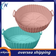 Air Fryer Silicone Pot Air Fryer Silicone Liners Silicone Pot Round Air Fryer Basket Accessories, Fi