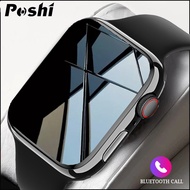 POSHI New Smart Watch For Men Watch Series 8 MAX Full Touch Screen Bluetooth Call Waterproof Watches Sports Fitness Tracker Smart Women Watch + Box