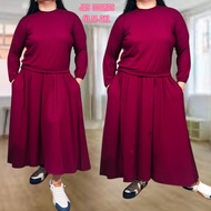 JAS COORDS SKIRT AND LONGSLEEVE TOP FIT M-2XL KNITTED FAB