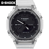 G-SHOCK 農家橡樹GA-2100透明錶帶