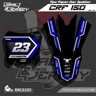 SV-002 Sticker Board and Fender CRF 150/CRF450/CRF250/RMZ/KLX Latest - Sticker Variation CRF 150/CRF