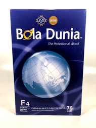 Bola Dunia F4 70 Gram Kertas Fotocopy Print Bola Dunia Ukuran F4 70 Gram Kertas HVS Bola Dunia F4 70