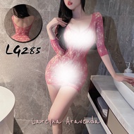 Lareyna Aravenda Lingerie BodyStocking Bodycon Pinky Lover Seksi Menggoda LG285