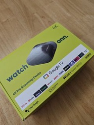 2024 新版 onn. Google TV 4K Pro Streaming Box 電視盒 Chromecast