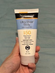 Neutrogena sunscreen  ultra sheer 防曬霜特強