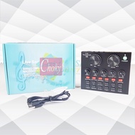 Paket Microphone BM8000 Full Set Plus Soundcard V8s + Holderphone +