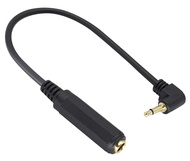 zdyCGTime Right Angle Gold Plated 1/4 Mono to 1/8 Cable 90 Degree TS 3.5mm Mono Audio 1/8 inch Male 