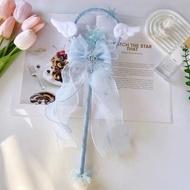 Girls Elsa Magic Wand Frozen Elsa Princess Accessories Cane Scepter Fairy Wand Accessories
