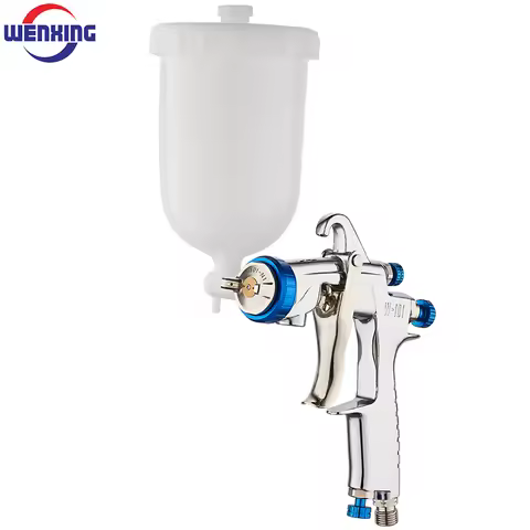 WENXING 1.0/1.3/1.5/1.8mm W101 Spray Gun Hand Manual Airbrush W-101 Pneumatic Gun For Car Painting