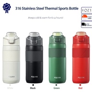 【SG STOCK】316 Stainless Steel Thermal Flask Water Bottle Vacuum Flask Sports Water Bottle Gift