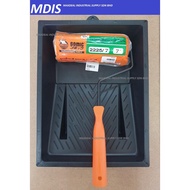 7" Quality SOMIC Thailand Paint Roller c/w Handle + 9" Paint Tray COMPLETE PAINT SET