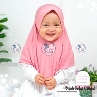 Hijab Malay Chin Children/Hijab Children Chin Jersey Spandek Children 0-4 Years
