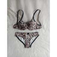 BK BC A 2148 AN3 - BEACH BIKINI WITH FOAM & WIRE SNAKE PATTERN