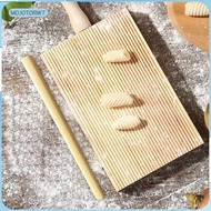 [mojotorw7] Gnocchi Board at Home Gnocchi Maker Paddle Easily Form Wood Italian Pasta Maker Boards C