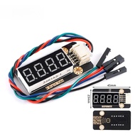 4 Bit Digital Tube TM1650 Four Digit 0.36 Inch 0.36" Common Cathode Digital Tube Module IIC I2C Inte