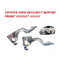 For Toyota VIOS 2014 2015 2016 2017 NCP150 Hood Hinge Hood Lock Hinge assy hood  Front Bonnet Hinge