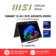 MSI Summit 13 AI+ Evo 2-IN-1 Convertible Laptop - Intel Core Ultra 7 processor 258V - Windows 11 Pro