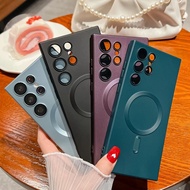 Samsung Galaxy S24s22 S21 S20 Ultra Fe Plus Note 10 Luxury Protective Case 20 Soft Magsafe Bumper Co