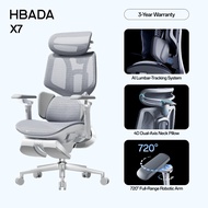HBADA X7 Smart Ergonomic Chair with Dynamic Lumbar Support
