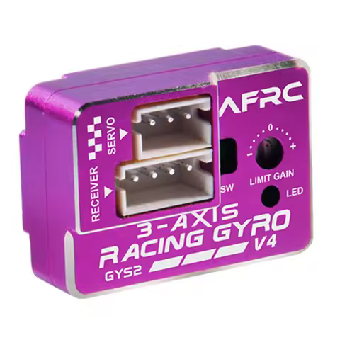 AFRC GYS-2 V4 3-AXIS Racing Gyro Drift Car Stabilizer EPA AVCS for MINI Z D Q 1/28 1/24 1/10 Car Mod