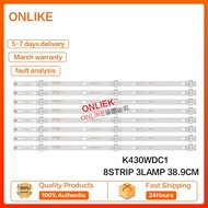 43“ Tcl Led Light LE43E6850 L43E6800 K430WDC1 4708-K43WDC-A1113N11 Dedicated For TV Lights