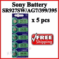 Watch Battery SR927SW LR927 LR926 SR926SW LR57 AG7 195 GP395 395 399 SR927 SR926 SR927W Sony Cell