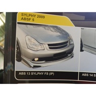 Nissan Sylphy 2009 bodykit and spoiler