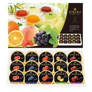 JUKUKA - 金澤兼六日本五式水果果凍禮盒 (15入)(賞味期限: 2026年7月16日)
