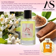 Aroma Sense CL-10 No. 5 perfume for Women, 100ml | Eau De Parfum EDP | Made In Singapore