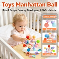 Mainan Baby 1 Tahun Toys Manhattan Baby Teether Toys Rattle Toys Baby Toy 6 Month Infant Toys