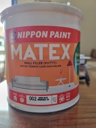Nippon paint matex wall filler putty 1kg / cat dempul plamir tembok