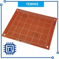 Prototype 7x9 cm Hole PCB