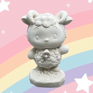 最Q萌寵 十二生肖-羊 擴香石家飾 贈5ml精油(任選) 療癒系公仔