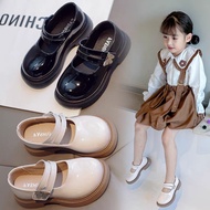 BBLE1_Princess doll shoes for girls 3-10 years old, super soft patent leather Doll Shoes with Korean
