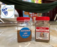 [COMBO] Artemia sấy khô & cám T10 ( hủ 50g)