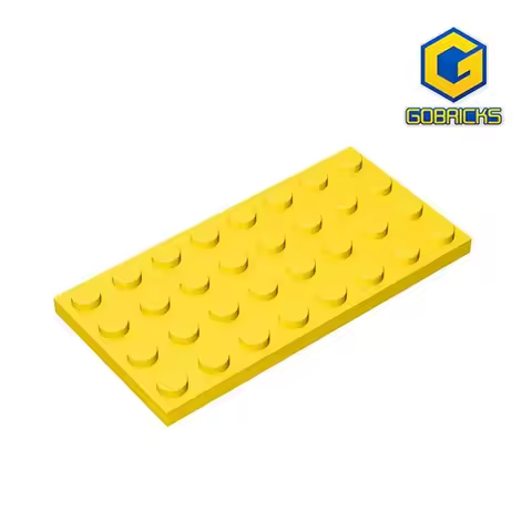 Gobricks GDS-521 Plate 4 x 8 compatible with lego 3035 pieces of children's DIY Building Blocks Tech