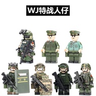 Hot-selling Snow Leopard Commando Police Special Forces Military Minifigures Special Forces Small Pa