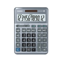 Casio Calculator เครื่องคิดเลข  คาสิโอ รุ่น  DM-1200FM แบบตั้งโต๊ะดีไซน์โค้งมน ขนาดใหญ่ 12 หลัก สีเท