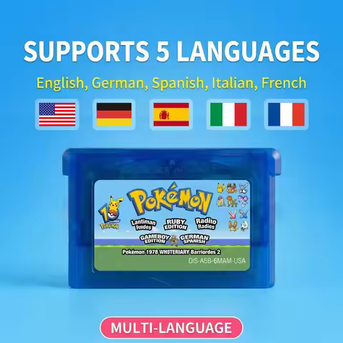 Pokémon 10th Anniversary (10ANNIV) Official Distribution Cartridge Multilingual GEN 3 Event For GBA 