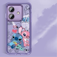 OPPO A5i A5x A5 Pro 5G Couple Stitch Love Disney Case Crystal Clear Cover Durable Hard Casing