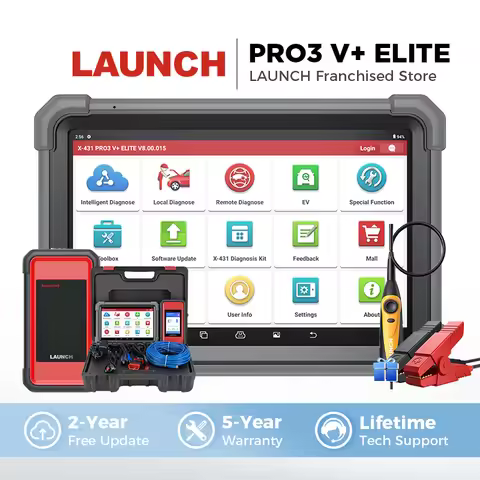 LAUNCH X431 PRO3 V+ ELITE 2024 New Car Diagnostic Tool Professional Car Scanner Auto Diagnosis Tools