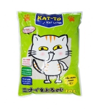 ทรายแมว Katto 10 ลิตร กาแฟ แอปเปิ้ล มะนาว Kat-to แคทโตะ